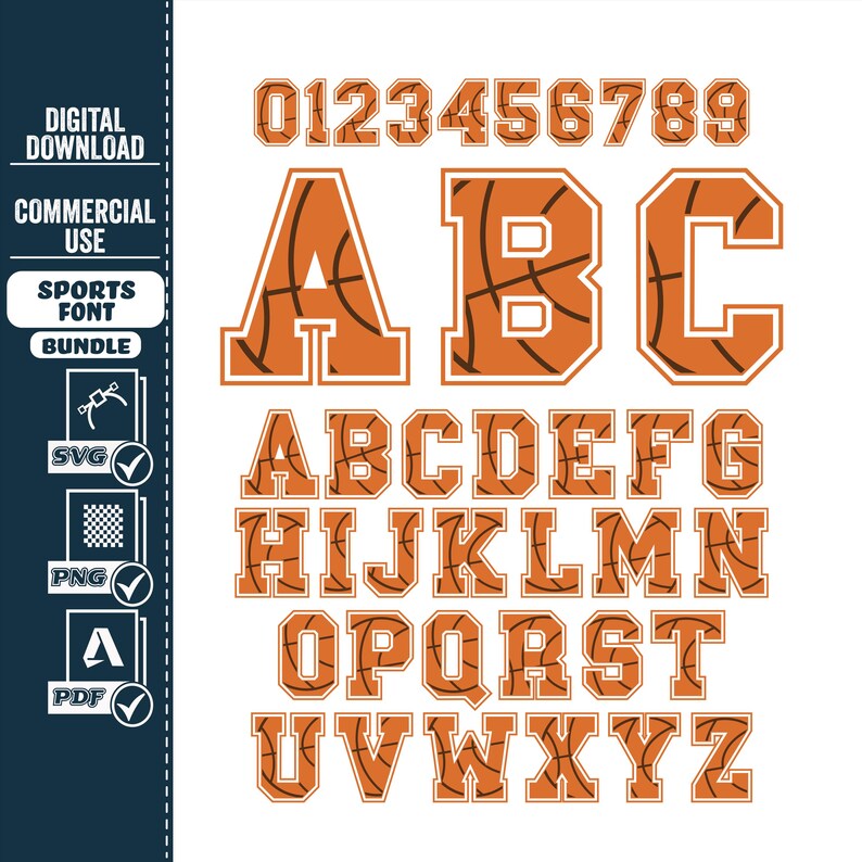 Sporting Lettering Fonts Sports Font Alphabet SVG Bundle (digital Download) - Etsy