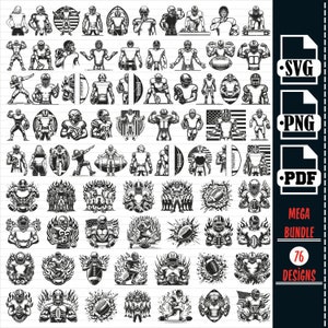 Mega Bundle di giocatori di football in formato SVG, giocatore di football personalizzato in formato SVG, Football in formato SVG, livelli colorati, squadra di football, nome del football, stagione di football