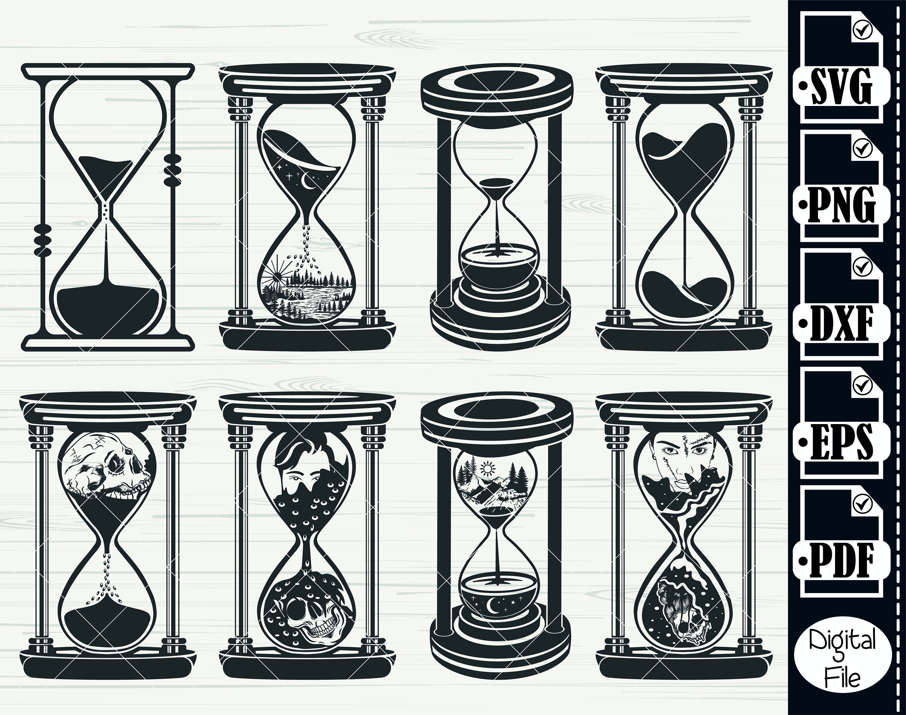 Time Is Money Hourglass Coins And Notes Stock Clipart  RoyaltyFree   FreeImages