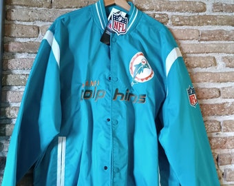 NEW LIMITED Edition Miami Dolphins Bomber Jacket | NFL Retro Vintage Fit | 2xl