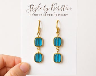 Teal and Gold Bead | Spring and Autumn Colors | House of Colour