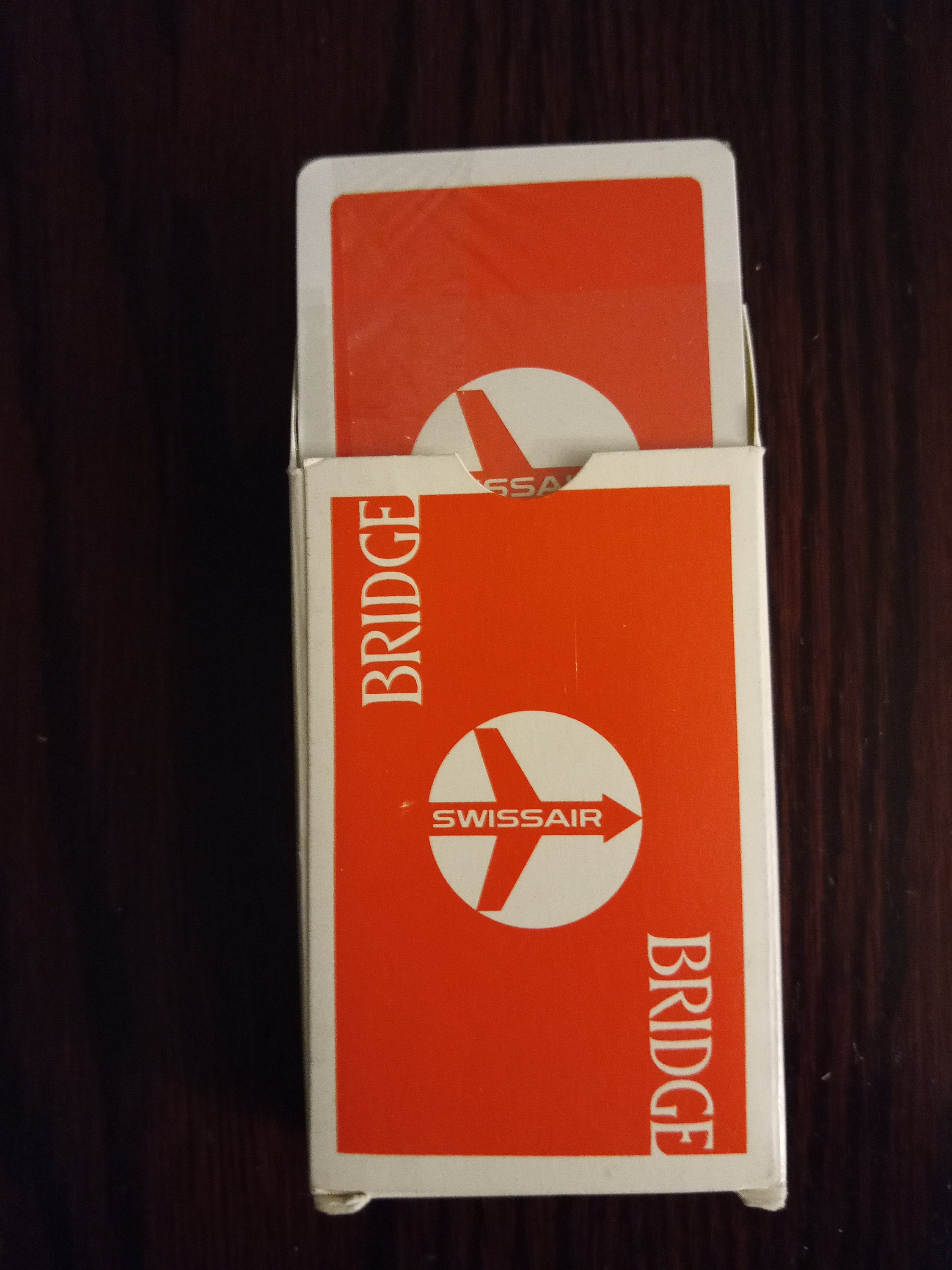 Playing Cards Single Card Old Vintage BRITISH UNITED AIRWAYS Airline Advertising