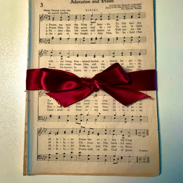 Hymnal - Etsy