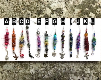 Junk Journal Boho Bead Embelishment, BUJO Embeilishment