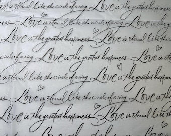 Love Letter, Jumbo sized Tissue Paper