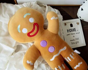 large plush gingerbread man