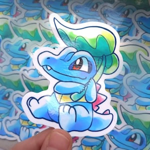Totodile Sticker