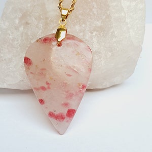 Pendentif rhodonite de Madagascar
