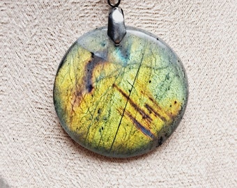 Pendentif Labradorite de Madagascar