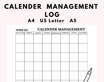Kalenderbeheer, maandkalender, afdrukbare kalender, lege kalender, direct downloaden, maandelijkse planner werkplanner 2021 kalenderlogboek