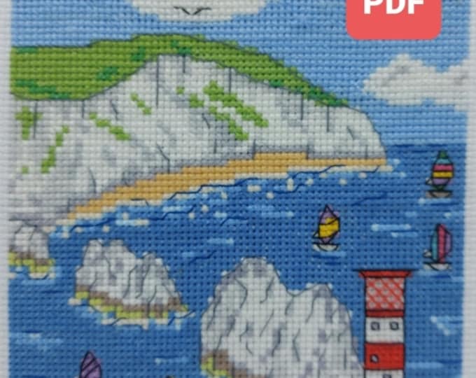 the-needles-cross-stitch-pdf-isle-of-wight-uk-cross-stitch-holiday