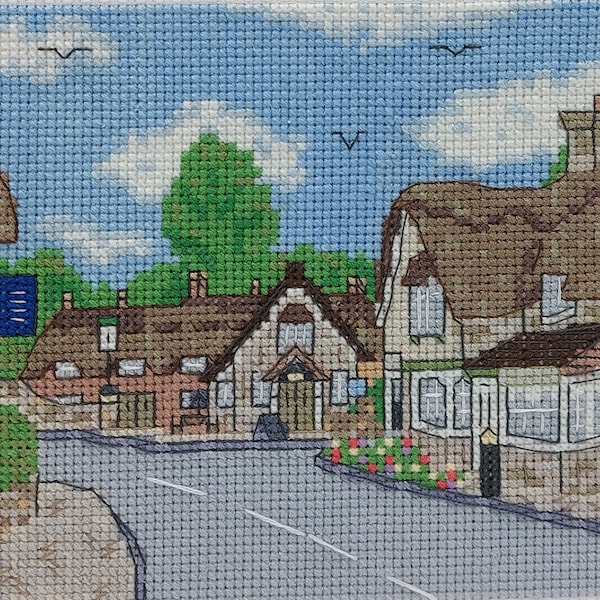 Cross Stitch Village Etsy UK