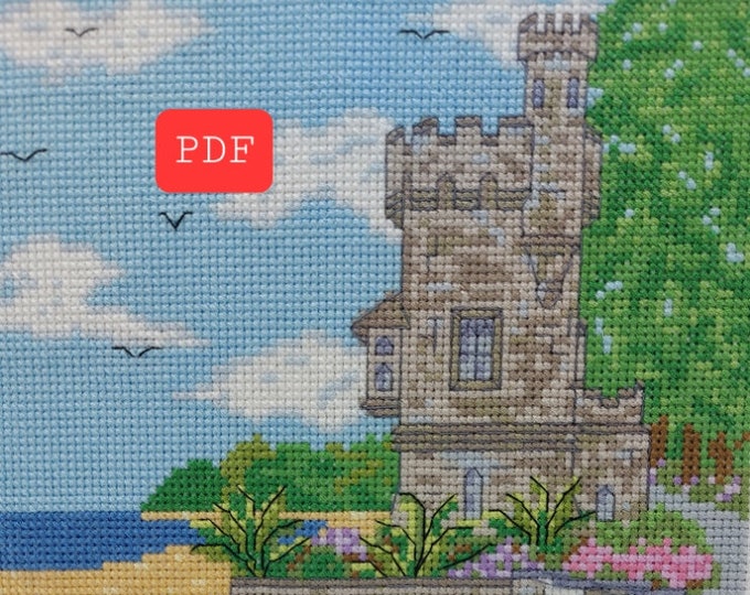 the-needles-cross-stitch-pdf-isle-of-wight-uk-cross-stitch-holiday