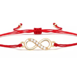 Stones Gold Elephant Red String Protection Bracelet – Rotsi Collections  Brand LLC