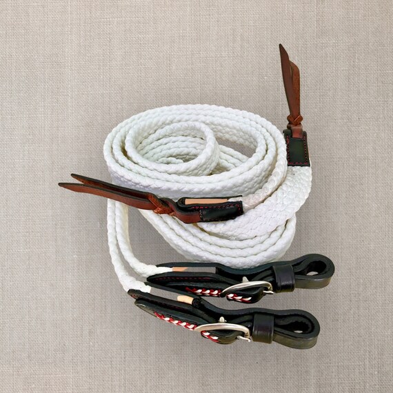 Horse Reins Bridle Reins Super Soft Reins Reins Braided Etsy Australia