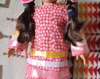 18" Doll Boutique! Ribbon Dresses - Various colors, Dress Only