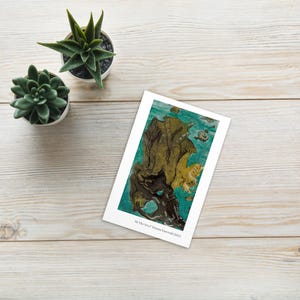 Cartão postal "In The Sea I" de Donna Emerald