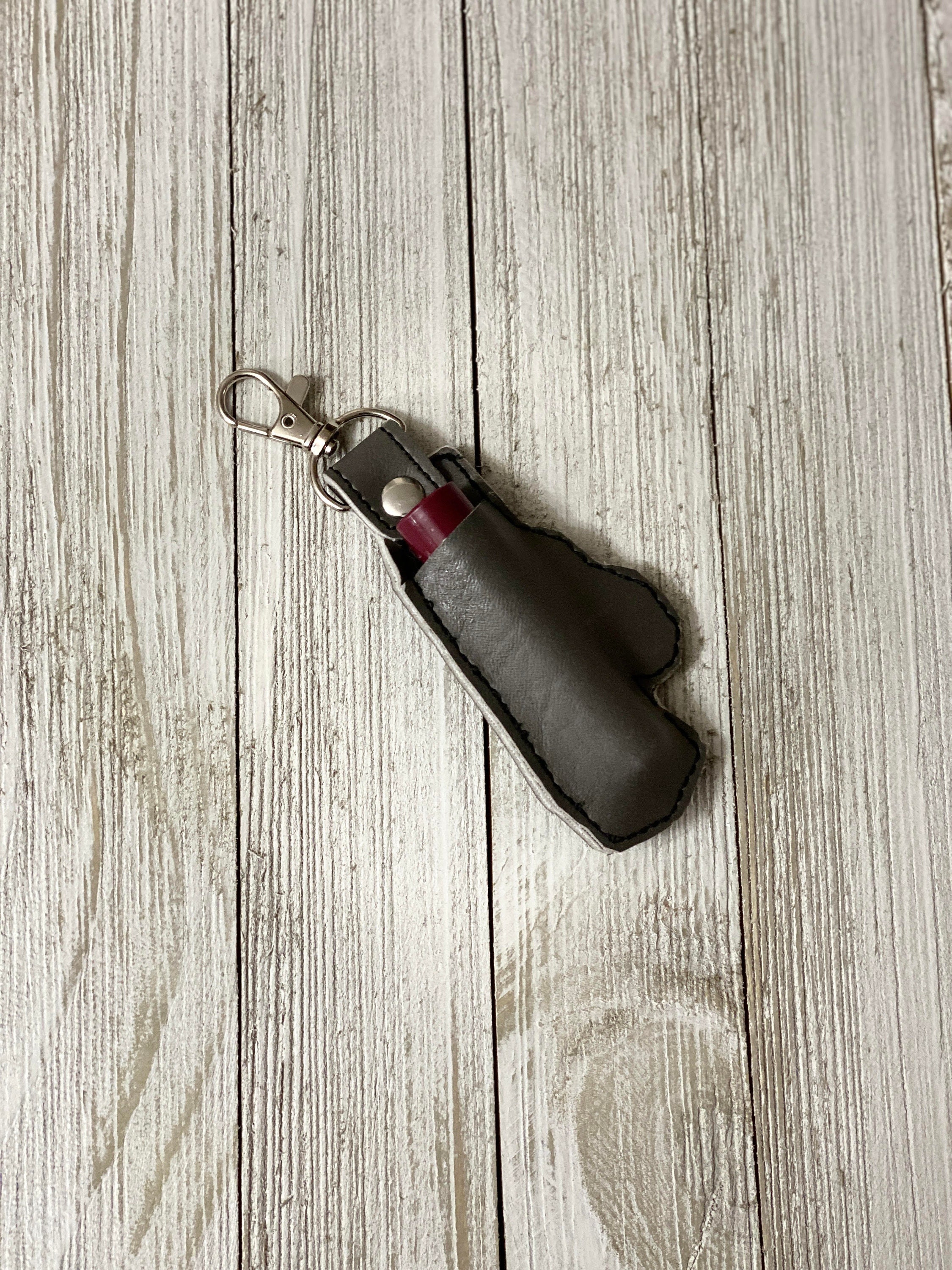 Lip Balm Keychain Keychain Holder Lip Balm Sleeve Lip Balm Etsy New Zealand