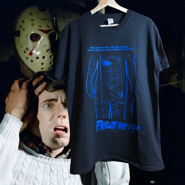 Friday The 13th - Shirt - Jason Vorhees, Hellraiser, Scream, Halloween, VHS, Horror