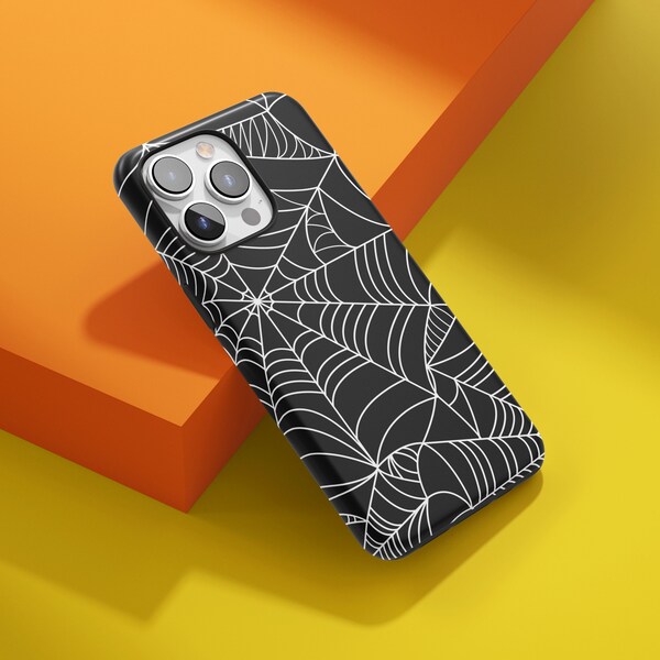 Tough Case For iPhone - Halloween Spider Web