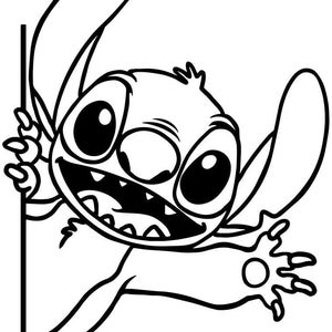 Waving Monster Decal, Silly Monster Decal, Car Decals, Decals