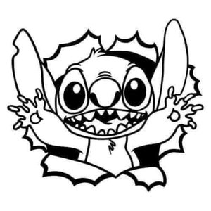 Surprise Monster Decal, Silly Monster Decal, Car Decals, Decals