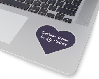 Latynoski w różnych kolorach – naklejki z wycinanymi fragmentami | Latynoska feministka, Latynoska AF, Latynoska siła