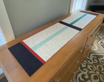 Contrast Color Mix Runner 52"L x 11.5"W x 3mm Thick