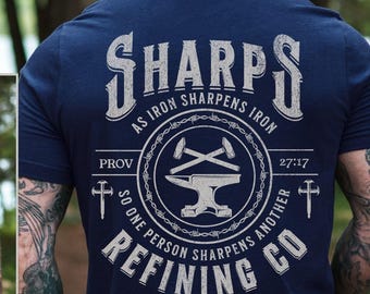 Mens Christian Shirts, Faith Shirt, Bible Verse, Fathers Day Gift, Religious Baptism Gift