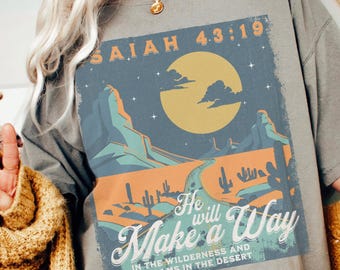 Bible Verse Christian Shirt, Comfort Colors, Teen Baptism Gift, Faith Shirt, Religious Gifts