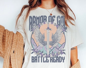 Armor Of God Christian Shirts, Ephesians Bible Verse, Faith Shirt, Adult Baptism Gift
