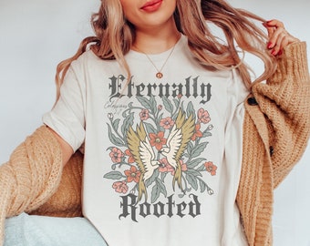 Boho Christian T-Shirt, Faith Shirt, Religious Gifts, Baptism Gift, Christian Apparel