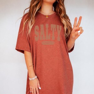 Funny Christian Shirts: Salty Shirt, Bible Verse, Religious Gifts, Christian Apparel Heather Clay