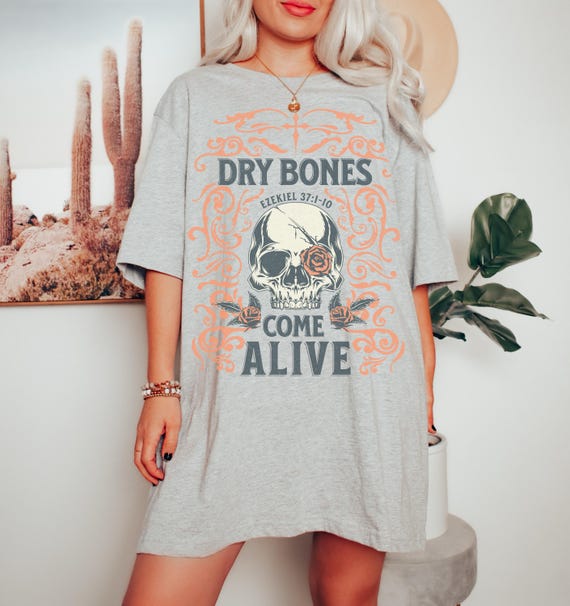 Dry Bones Unisex Garment-Dyed T-shirt