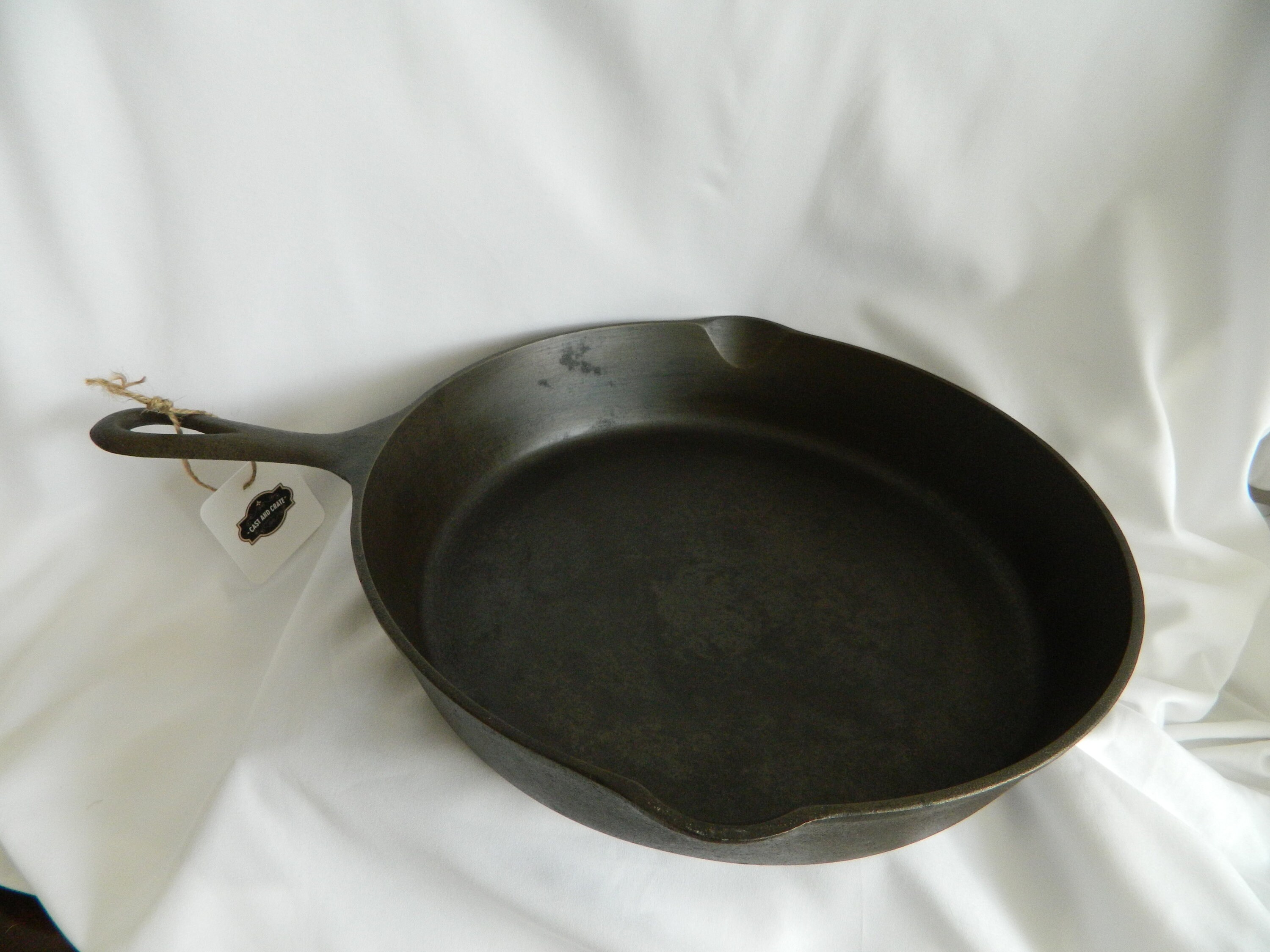 Vintage 10 Lodge Cast Iron Skillet Etsy