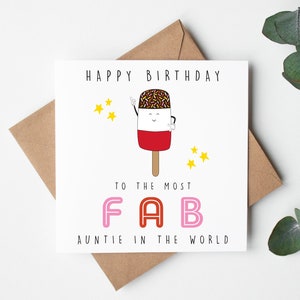 Carta di compleanno divertente / buon compleanno / biglietto di ringraziamento / carta per zia / carta zia / carta Bestie / carta per zia / carta zia / zia