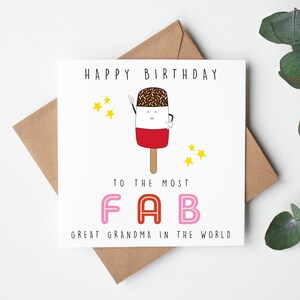Lustige Geburtstagskarte | Alles Gute zum Geburtstag | Dankeskarte | Jubiläumskarte | Uroma | Geschenk vom Enkelkind | Süße Karte für Oma