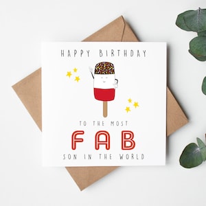 Cartão de aniversário engraçado | Feliz aniversário | obrigado cartão comemorativo | cartão para filho | cartão para ele | de aniversário do filho | Cartão para ele | Aniversário do filho