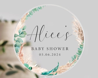 Personalised  Baby Shower Cake Topper | Baby Shower | Cake Topper | Baby Shower Cake | Baby Girl | Baby Boy Gift | Baby Shower | Celebration
