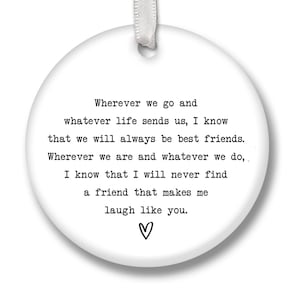 Friend Letterbox Gift CKS55 | Personalised Best Friend Gift | Friendship Gift | Best Friends Gift | Gift For Bestie | Friend Present |