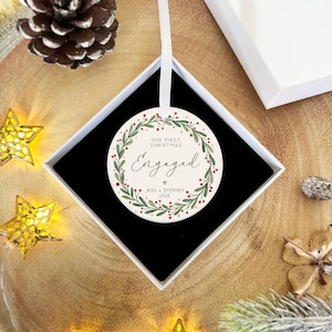 Engagement Gift - Custom Bauble | Acrylic 8Cm, Ceramic 7Cm, UV Printed Keepsake image 8