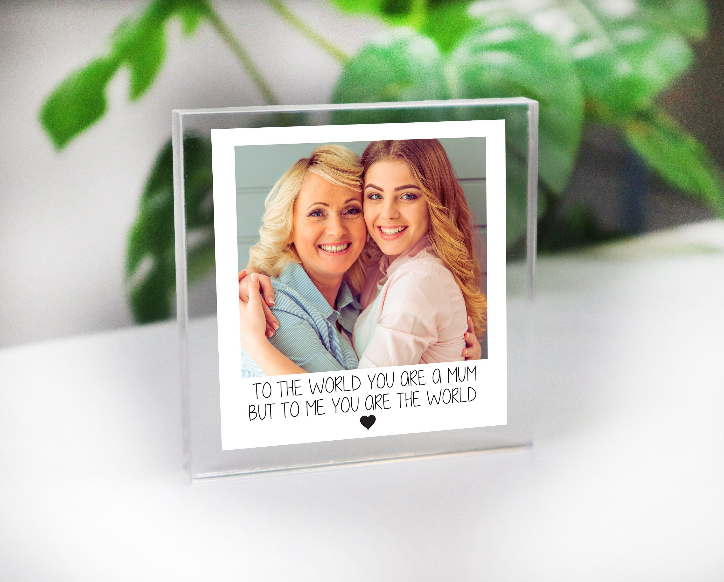 Photo Frame Mother's Day Gift Ideas Floral