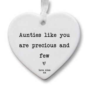 Auntie Gift KS115 | Personalised Auntie Keepsake  | Present For Auntie  | Auntie Gift | Aunt Gift | Gift For Auntie | Present For Auntie