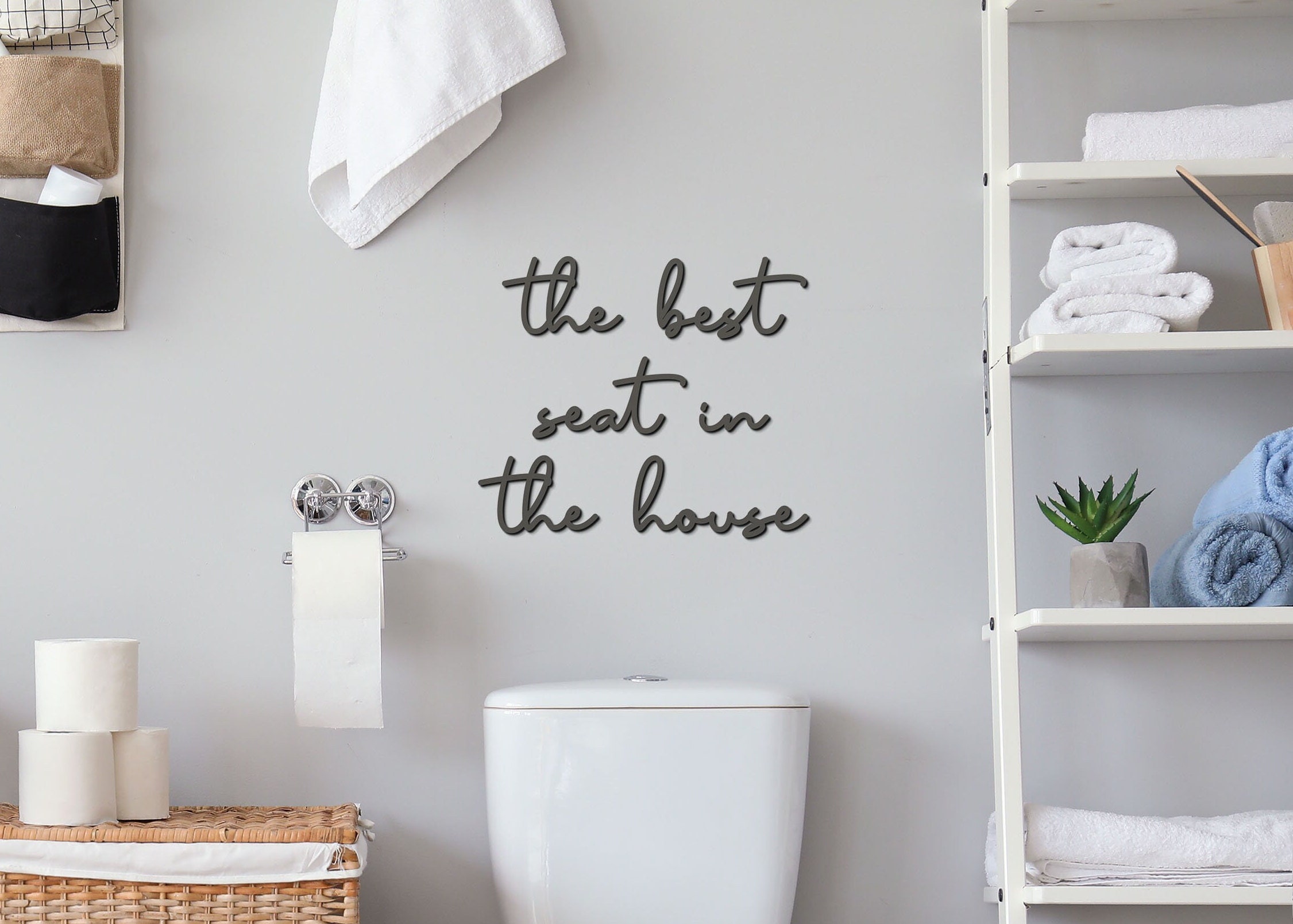 Divertente cartello decorativo da parete per il bagno, stile | FindTheDeal