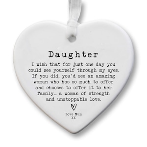 Daughter Gift KS59 | Personalised Daughter Keepsake Daughter's Birthday | Present For Daughter |  Daughter Gift | Gift For Daughter | Love