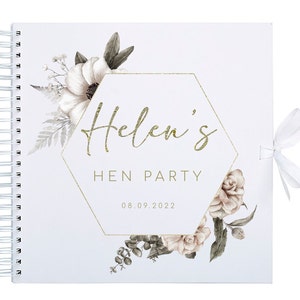 Personalised Hen Party Scrapbook Photo Album | Bachelorette Party Scrapbook Photo Album | Hen Party Gift | Gift For Her | Bride To Be