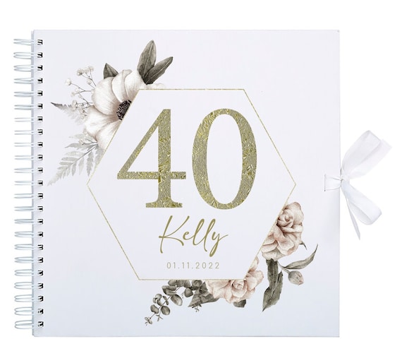 Sentimental 40th cheap birthday gifts