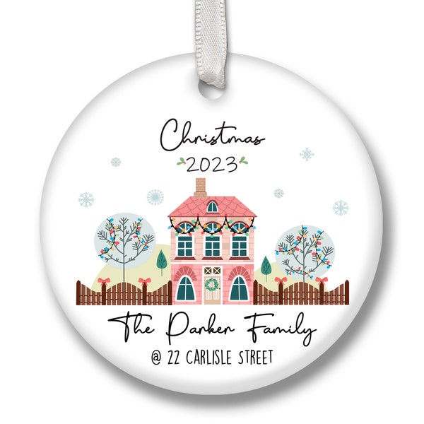 Family personalised Christmas Ornament | Christmas 2023 Keepsake | Personalised Family Ornament | Christmas Bauble 2023 | Christmas Ornament