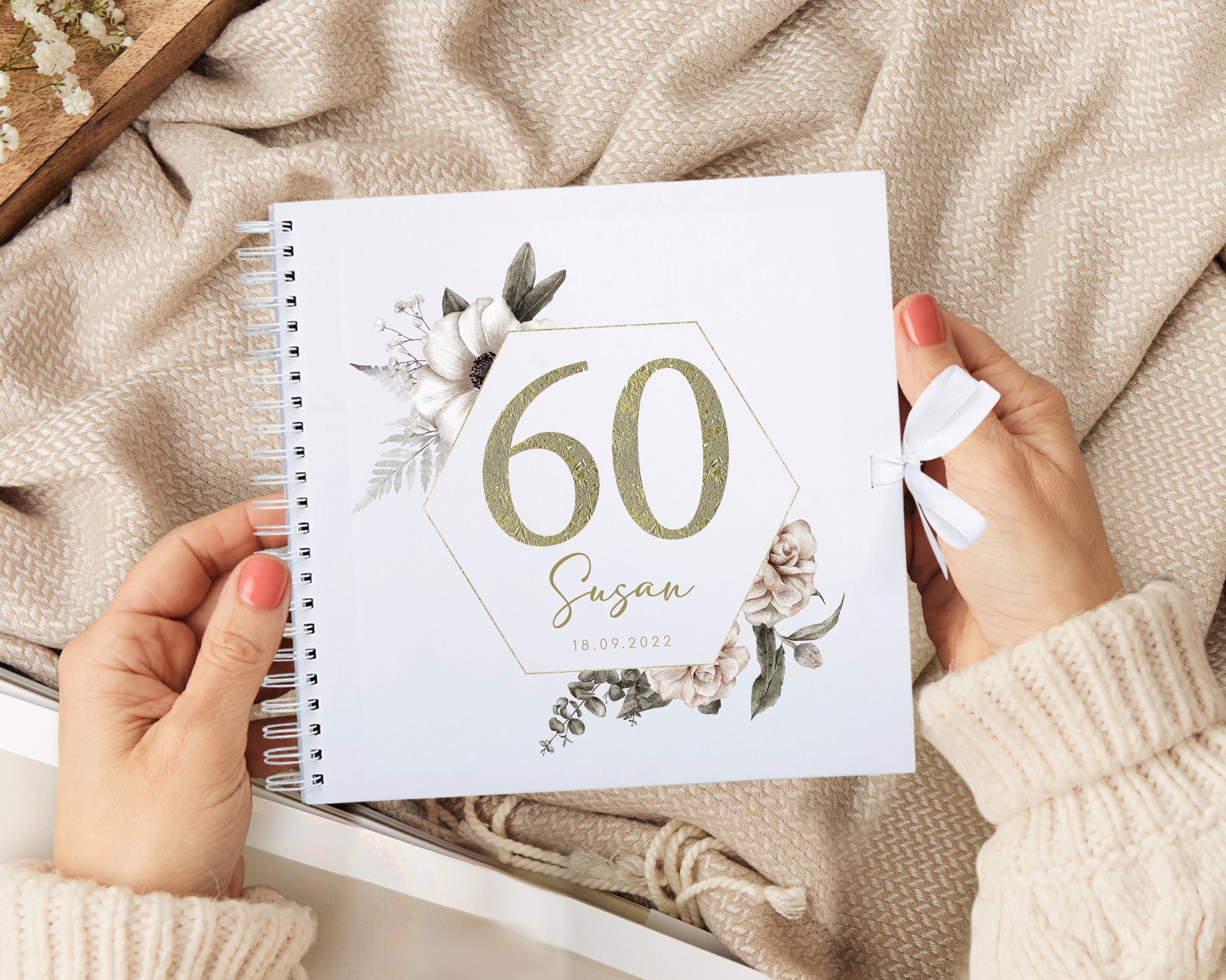 Álbum De Fotos De Regalo De Cumpleaños De 60 Signography