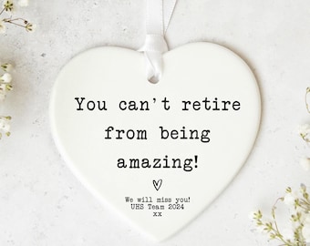 Retirement Gift KS146  | Work Colleague Leaving Present | Retirement Gift | Personalised Work Colleague Gift | New Job Gift | Friends Gift